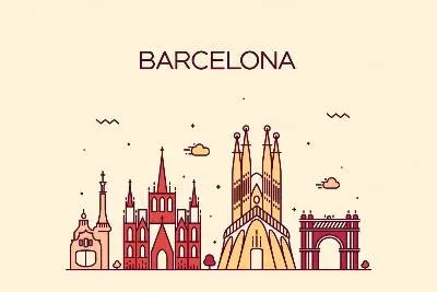 Арт-постер «Геометрия Барселоны», сюжет 2