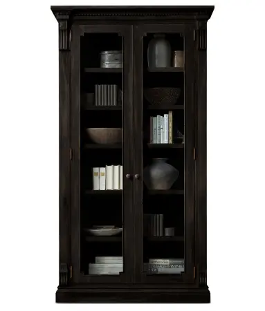 Шкаф-витрина двухдверный Сент-Джеймс блэк