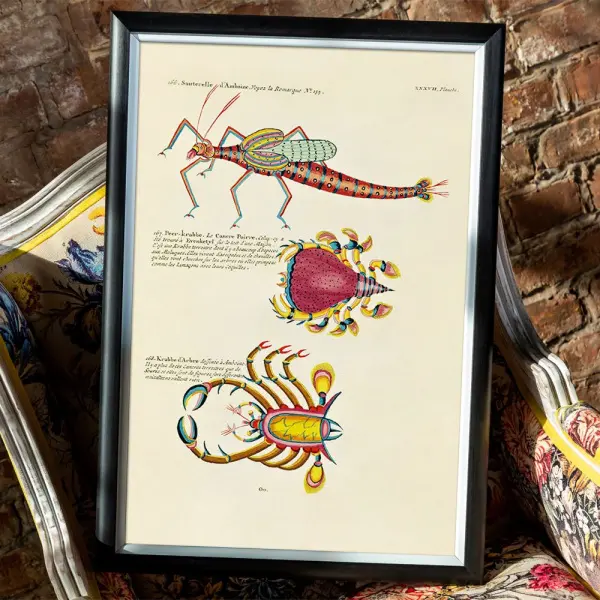 Арт-постер «Фантастика подводного мира» (том 2, версия 37)