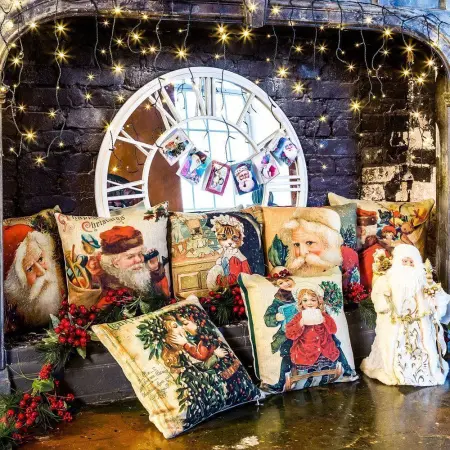 Декоративная подушка С Новым годом! версия 10