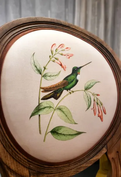 Стул Медальон Райская птица Ver.3