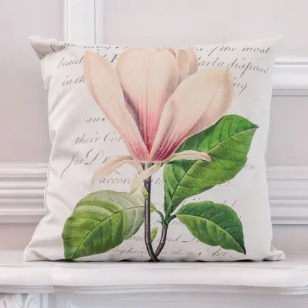 Декоративная подушка «Магнолия», версия 7