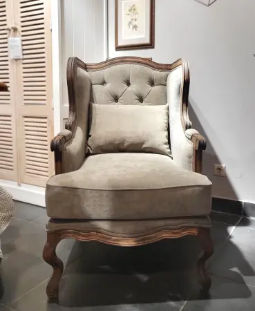 Кресло Сезарина с каретной стяжкой, акварель 59