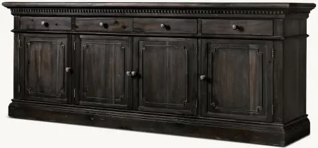 Тумба с ящиками Длинная Сент-Джеймс блэк