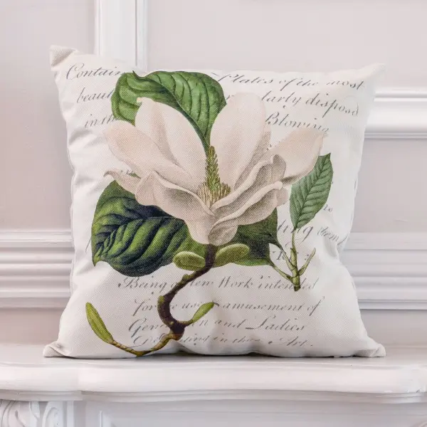 Декоративная подушка «Магнолия», версия 8