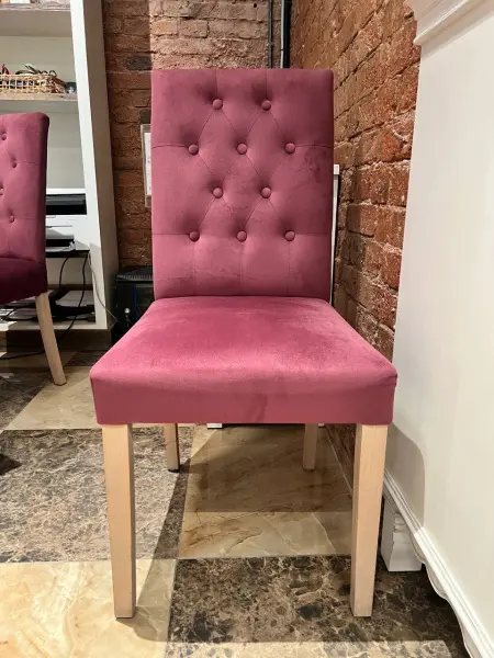 Стул бордовый "Альбан"