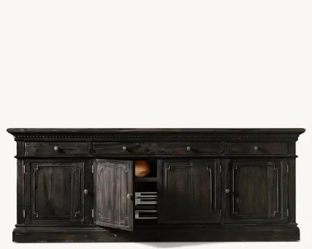 Тумба с ящиками Длинная Сент-Джеймс блэк