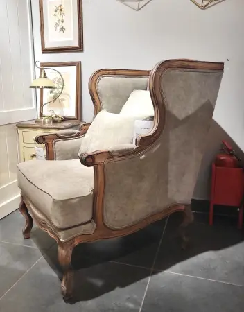 Кресло Сезарина с каретной стяжкой, акварель 59