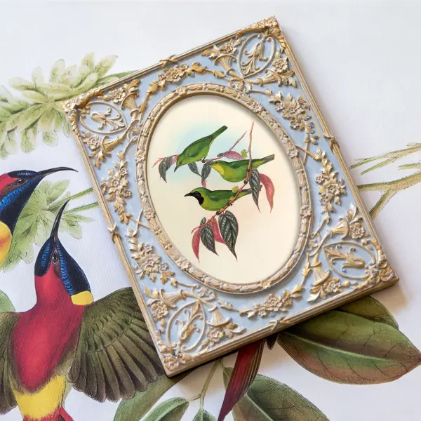 Картина «Птицы Солнца» (версия 2) в раме «Эрнеста»