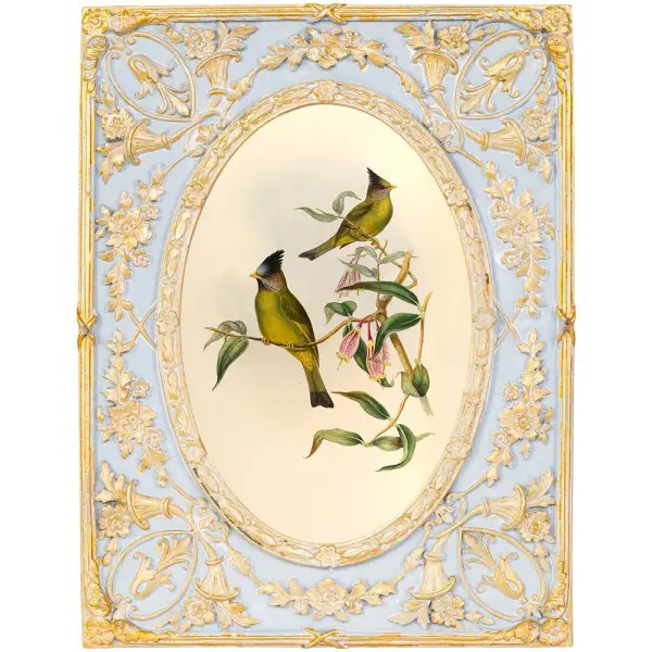 Картина «Птицы Солнца» (версия 1) в раме «Эрнеста»