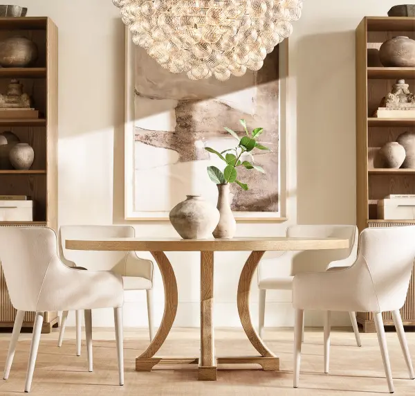 Обеденный стол круглый Женевьева