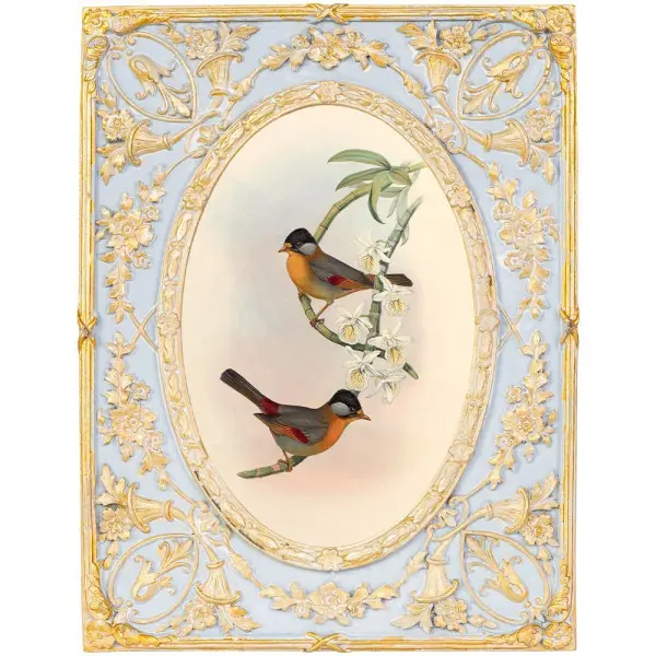 Картина «Птицы Солнца» (версия 5) в раме «Эрнеста»