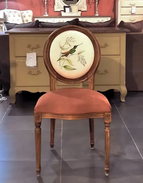 Стул Медальон Райская птица Ver.3