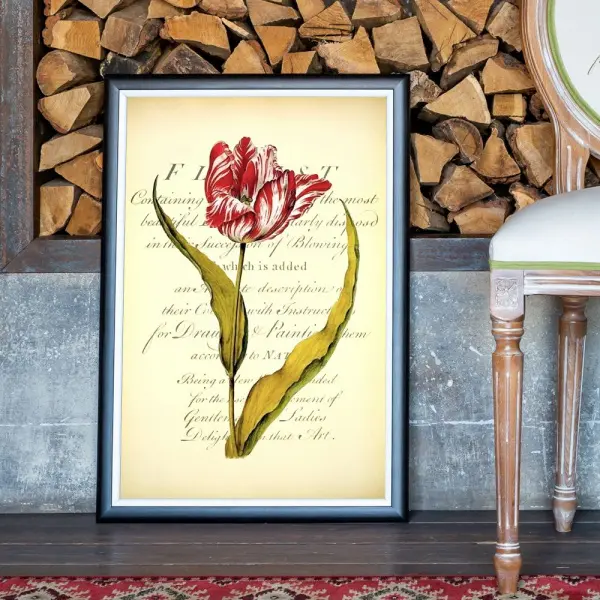 Арт-постер «Тюльпаномания» версия 1