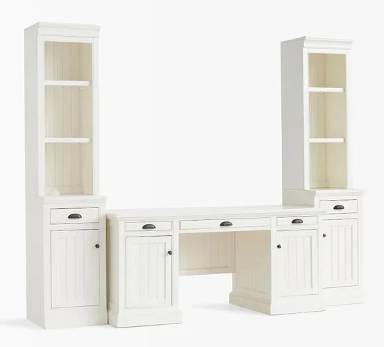 Письменный стол с книжным шкафом Люкс Ривьера