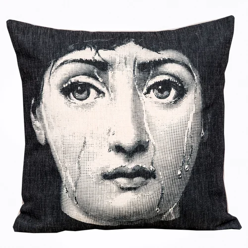 Арт-подушка «Лина», версия «Просто дождь»