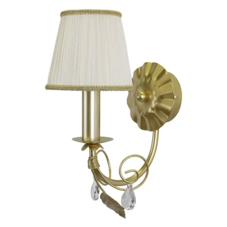 Бра Lightstar Modesto белый;золото