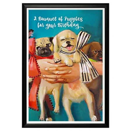 Арт-постер Букет на день рождения