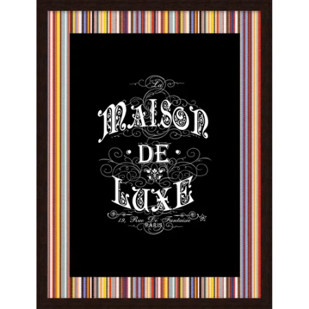 Арт-постер «Maison de Luxe Страйп»