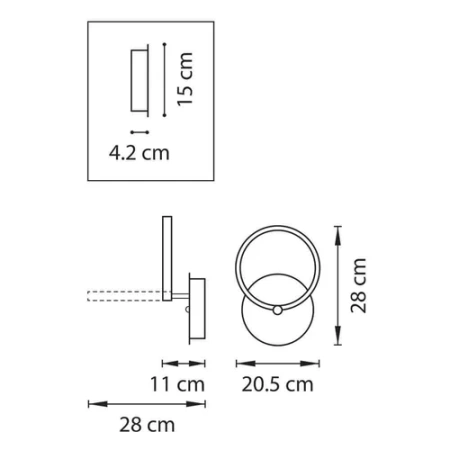 Бра Lightstar Breve 749612