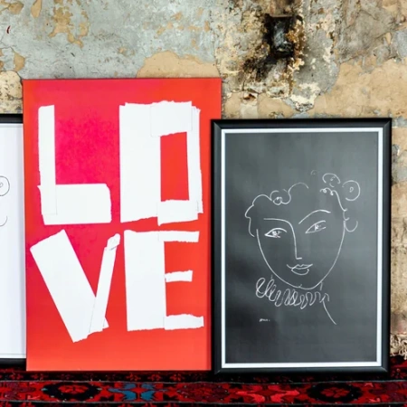 Арт-постер «Мадам де Помпадур (инверсия)»