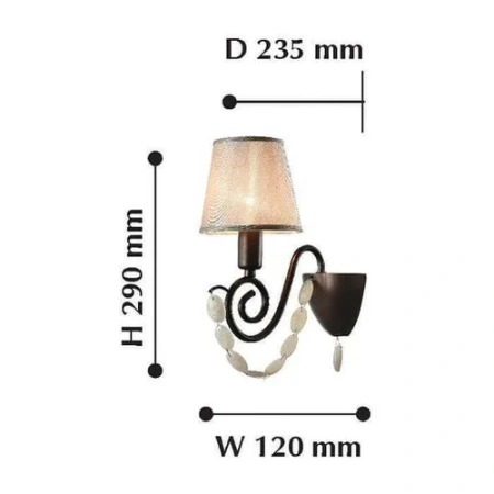 Бра Favourite Lily -W