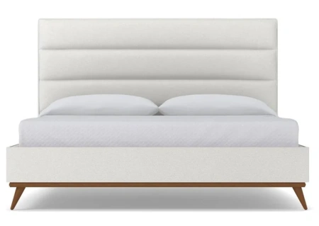 Кровать двуспальная 180х200 белая Cooper Snowfall