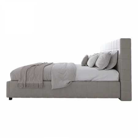 Кровать большая 200х200 Shining Modern светло-бежевая