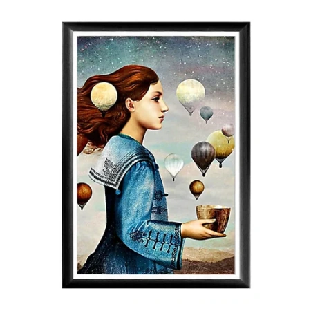 Арт-постер «Монгольфьеры»