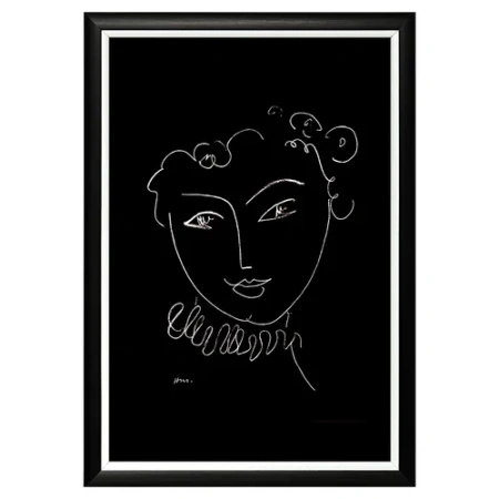 Арт-постер «Мадам де Помпадур (инверсия)»