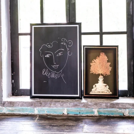 Арт-постер «Мадам де Помпадур (инверсия)»