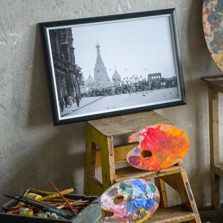 Арт-постер «Красная Площадь, 1960»